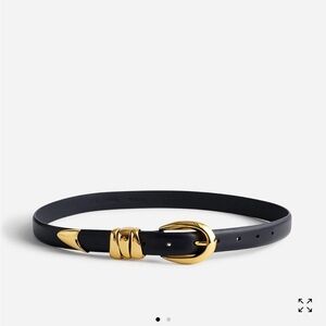Madewell Triple Metal Belt L Black